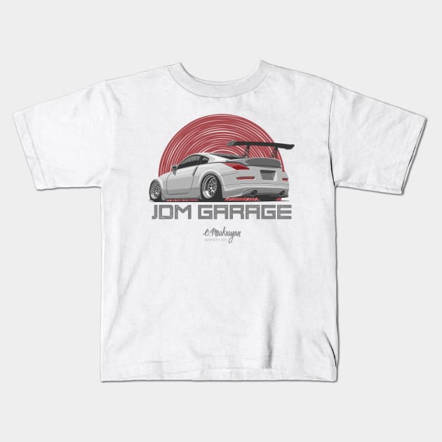 350Z Kids T-Shirt by Markaryan